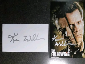 KEVIN WILLIAMSON Hand Signed Autograph PHOTO & CARD SCREENWRITER- THE FOLLOWING - Bild 1 von 4