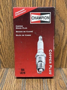Champion Copper Plus Spark Plug 555 UD16 Pack Of 6 New Old Stock - Picture 1 of 3