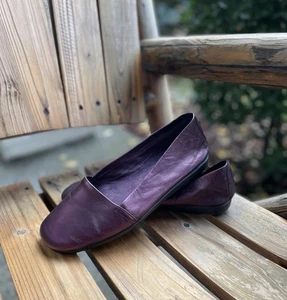 Aerosoles Mr. Softee Damen-Ballerinas Metallic Lila 10 Leder Diamond Flex - Bild 1 von 18