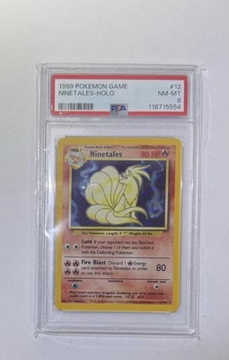 Pokémon TCG Ninetales Base Set Holo Rare Card 12/102 - Image 1 of 2