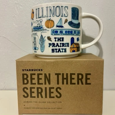 Starbucks Been There Series Illinois Coffee Mug 14oz - Image 1 of 2