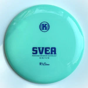 Kastaplast K1 First Run Svea, Blue Shatter Stamp, 174g, New - Picture 1 of 2