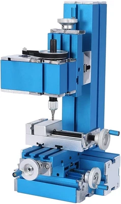Universal Mini Metal Milling Machine Motorized Metalworking DIY Tool Benchtop Wo - Image 1 of 4