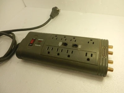 Belkin F5C695 -TEL, SurgeMaster II Power Strip Protector contra sobretensiones 8 salidas Foto 1 de 4