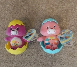 Care Bear Minis 4" Easter Egg Hatchling Stuffed Bears NWT Free Shipping - Picture 1 of 3