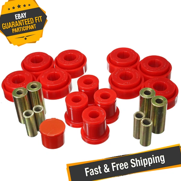 Conjunto de bucha de braço de controle dianteiro Energy Suspension 5.3140R para 05-10 Chrysler 300 - Imagem 1 de 4