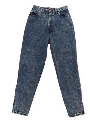 Vintage SASSON High Waist Acid Wash High Rise Mom Denim Jeans 80 90s Sz 11/12 - Image 1 of 4