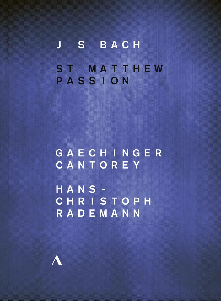 St Matthew Passion (DVD) Bach J.s. Rademann - Image 1 of 1
