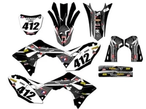 2019-2020 CRF 450 RX PODIUM Black Senge Graphics Kit Compatible with Honda - Picture 1 of 10
