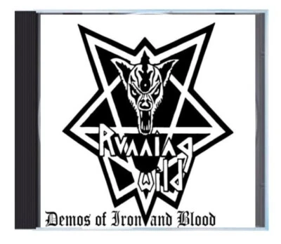 Running Wild demos of iron and blood cd black heavy doom metal 80s Iron Maiden Foto 1 de 2