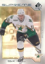 1999-00 SP Authentic SUPREME SKILL #4 BOARD HULL - Dallas Stars