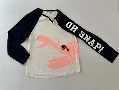 Camiseta Gymboree Pirate Lobster, talla 14, Usada en Excelente Condición Foto 1 de 4