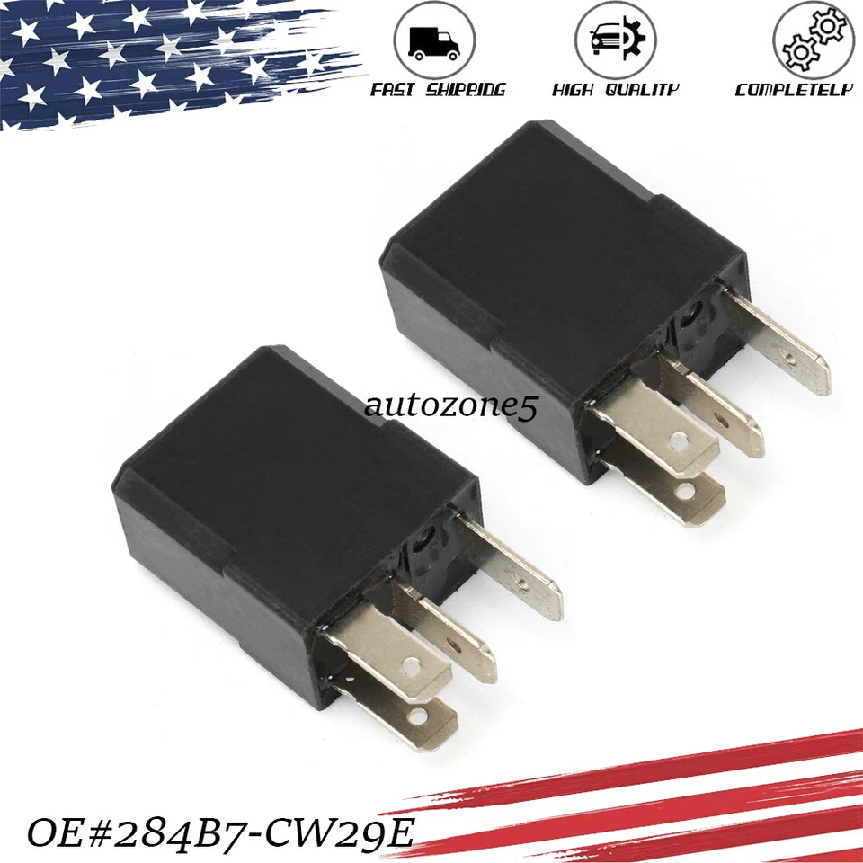 2X Relé ECM para Nissan Retiro Titan Armada Xterra Frontier 2005-09 284B7-CW29E Foto 1 de 4