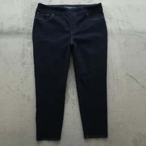 Chico's Jeans Damen 3R US-16R blau hoher Bund Pull-On Jegging Knöchel 26" Schrittlänge - Bild 1 von 14