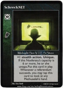 SchreckNET Tournament Promo V:TES VTES Vampire CCG - Picture 1 of 1