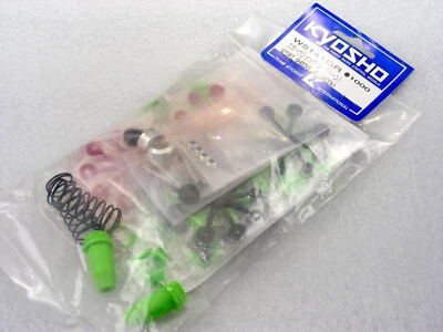 Vintage Kyosho W5141GR GREEN Short Touring Oil Filled Sport Shocks Spider GP10 ! - Image 1 of 4