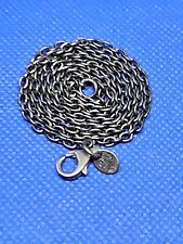 Vintage Nicky Butler Sterling Silver Cable Chain Necklace 24 Inches 