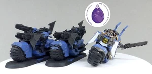Warhammer 40k, Space Marine, Bike Moto, Dark Angel Squad, Plasma Biker Ravenwing - Bild 1 von 4
