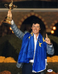RORY MCILROY SIGNED AUTO'D 11X14 PHOTO PSA/DNA COA U35533 BRITISH US PGA CHAMP - Picture 1 of 1