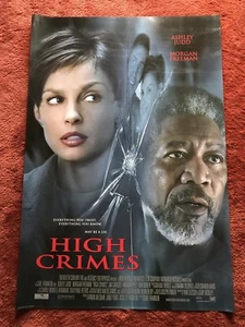 High Crimes - Im Netz der Lügen US Kinoplakat Poster, Morgan Freeman, 69x100cm - Picture 1 of 1