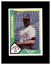 1990 Nashville Sounds CMC #8 Rob Lopez