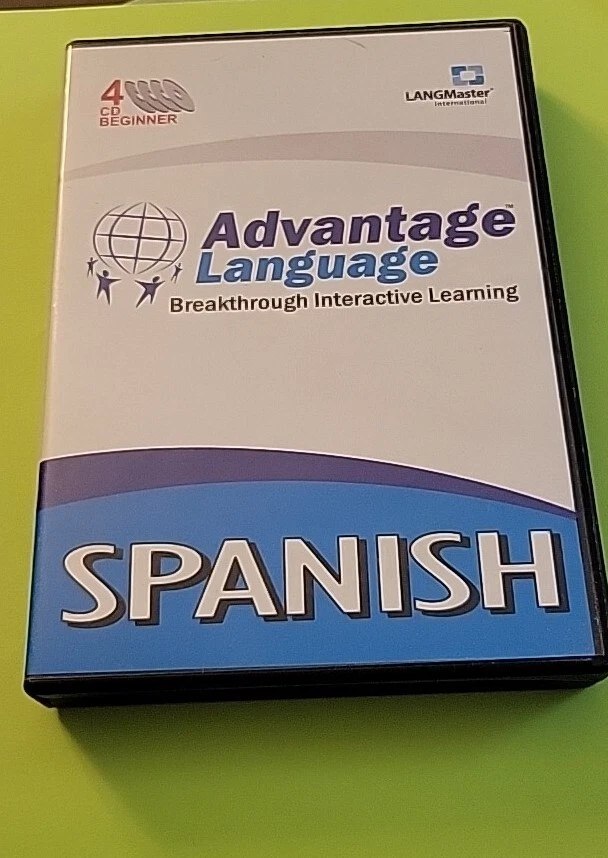 Advantage Language Breakthrough Interactive Learning-Spanish 4 CD Set: Beginner - Image 1 of 2
