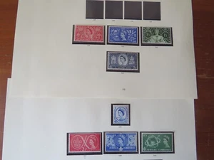 GB(ENV-2322) QE11 1953-70 GEWÖHNLICHE Gedenkmünzen ALLE 62 SÄTZE UMM - Bild 1 von 20