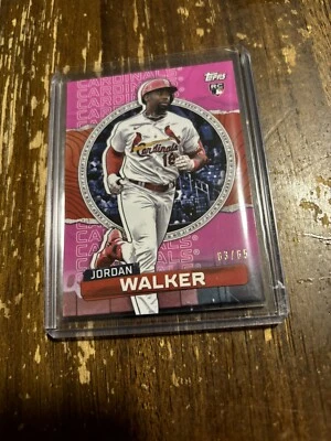 2023 Topps Rip JORDAN WALKER RC Rookie /65 - Unripped Card - Image 1 of 2