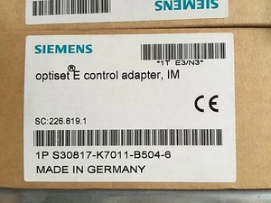Siemens Hicom Optiset E Control Adapter Mwst. Rechnung Neu OVP - Picture 1 of 1