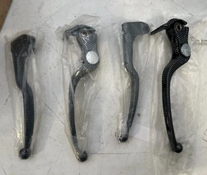 Parts Unlimited Clutch Lever Carbon Fiber Look 0613-0003 (LOT OF 4) - Picture 1 of 2