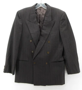 Abrigo Deportivo Cerruti 1881 Hombre 38 Gris Blazer Lana Doble Pecho Estilo Mob 48 * - Imagen 1 de 15