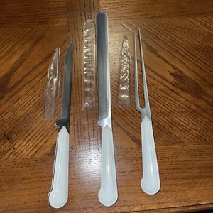 Jazz Stainless Korea - Carving Set 3 ( Carver 9” - Tranchiergabel - Boning 6 1/2” ) - Bild 1 von 4