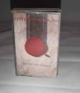 Whitesnake Slip Of The Tongue Cassette 1989 Hard Rock Tape Geffen Records - Picture 1 of 4