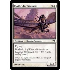 * Foil * MTG Mothrider Samurai  NM - Champions of Kamigawa