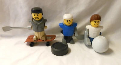 LEGO 7920,7921, 7923 McDonald's Juego Deportivo PATINETA 7, HOCKEY 5, FÚTBOL 1 1996 Foto 1 de 4