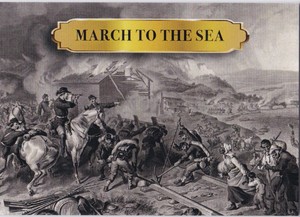 2019 Historic Autographs Civil War Divided Base #75 March To The Sea 05/61