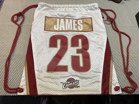 Lebron James Backpack Sack Bag Official Swen on Letters Cover
