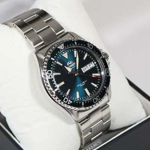 Orient Kamasu Green Dial Men's Stainless Steel Diver Watch RA-AA0004E39B - Picture 1 of 8