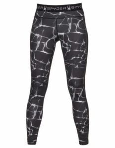 Spyder para mujer Slash Capri ajustado, estampado negro ola, XS nuevo con etiquetas $79 - Imagen 1 de 9