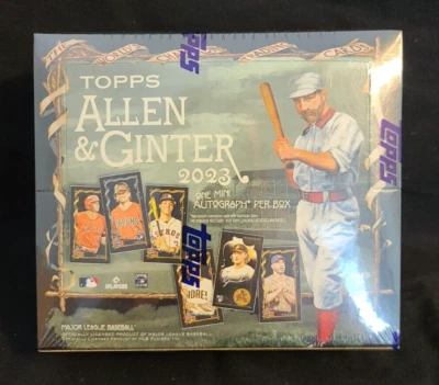 2023 Topps Allen & Ginter X Hobby Box Online Exclusive New Factory Sealed - Image 1 of 2