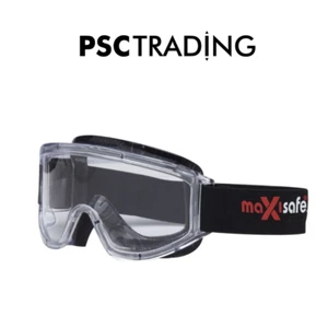 Maxisafe Maxi Goggles Anti Fog & Foam Bound Eye Protection Safety Goggles - Imagen 1 de 3
