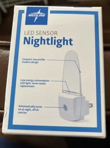 Medline White LED Night Light Plug-In - Picture 1 of 2