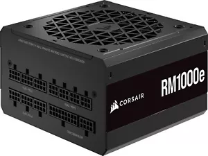 Corsair RM1000e (2023) Fully Modular Low-Noise ATX Power Supply - ATX 3.0 - Picture 1 of 8