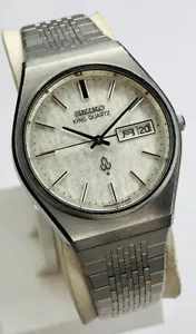 Vintage Seiko King Quartz Rare Snowflake Dial 4823-8130 Men's Watch - Picture 1 of 9