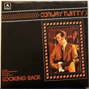 CONWAY TWITTY - LOOKING BACK - Vinyl LP - Summit - 1975 -VG FREE POSTAGE (1596) - Picture 1 of 5