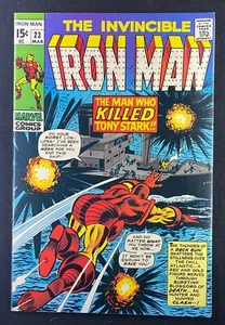 Iron Man (1968) #23 VF (8.0) George Tuska Archie Goodwin un - Picture 1 of 2