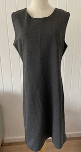 Serra Ladies Grey Ponte Dress, Size 16 - Picture 1 of 5
