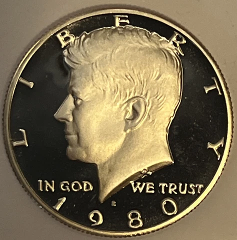 GEM PROOF 1980-S Kennedy Half Dollar San Francisco Mint -Save on Multiple! Cover