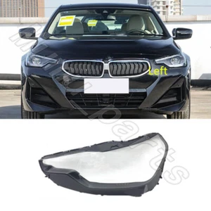 Left Headlight Lens Housing+Seal Glue For BMW 2-Series M2 G42 G87 G43 2022-25 - Picture 1 of 8