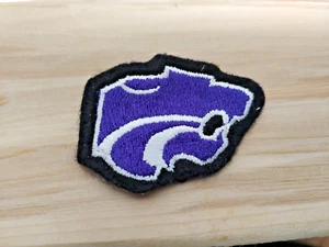 Kansas State University Vintage EMBROIDERED IRON ON PATCH - Picture 1 of 5